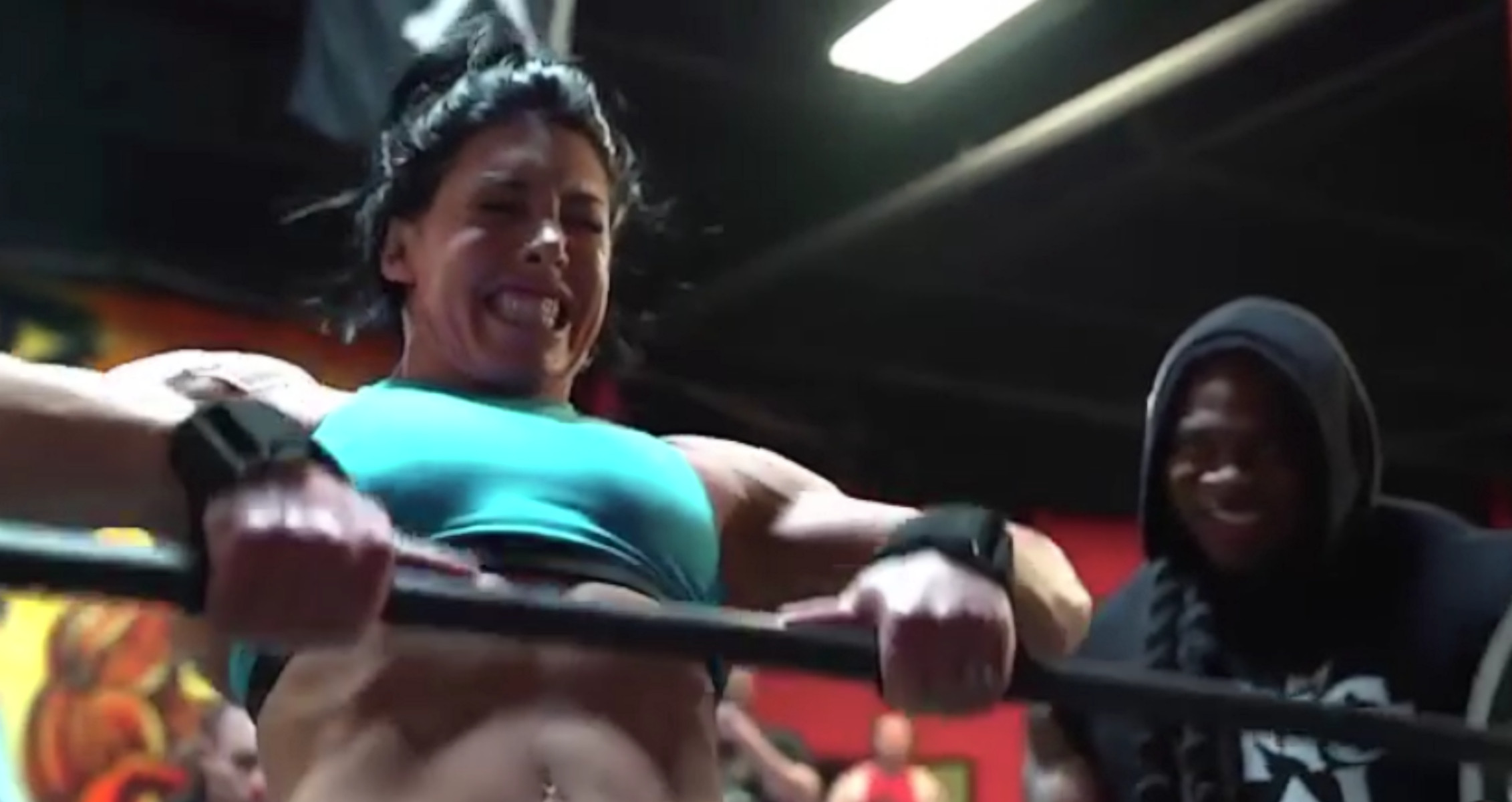 Dana Linn Bailey Trains With Kai Greene, Hints at a Comeback