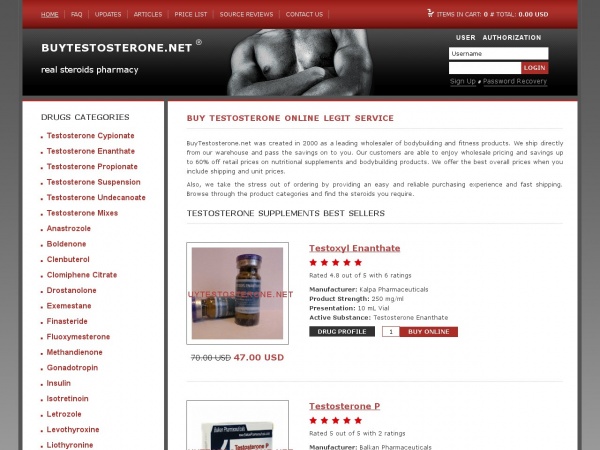 BuyTestosterone.Net Reviews