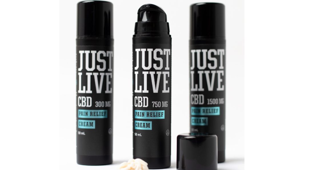 Just Live 750mg CBD Pain Relief Cream Review For Better Recovery