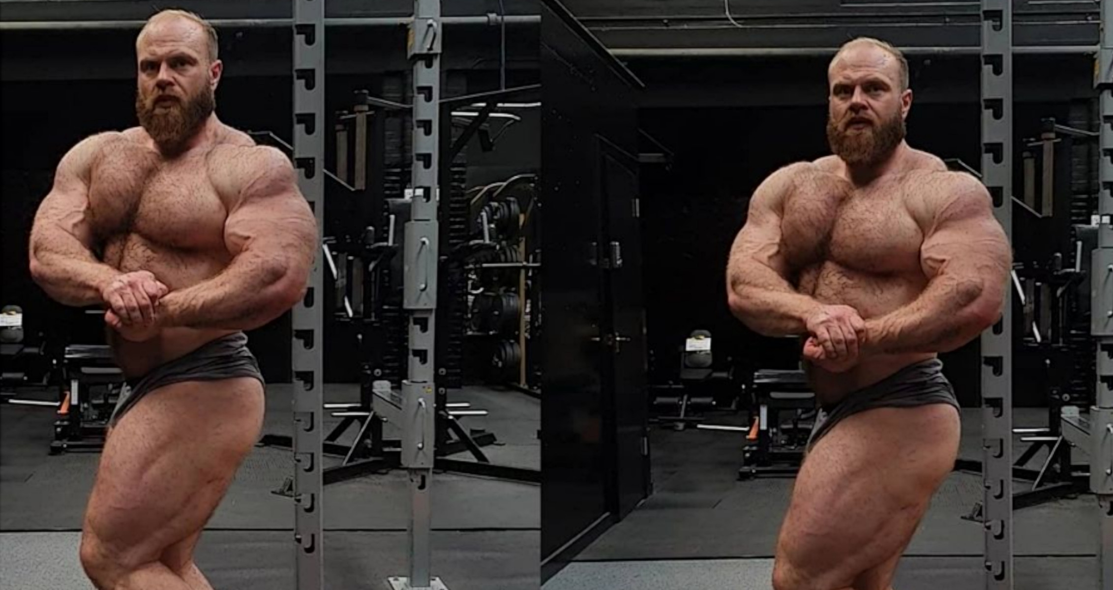 James Hollingshead Looks Like a Jacked Gorilla Ahead of Olympia