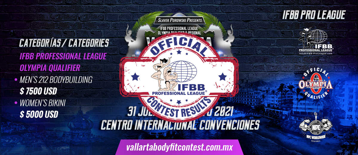 2021 Vallarta Bodyfit Pro Scorecards