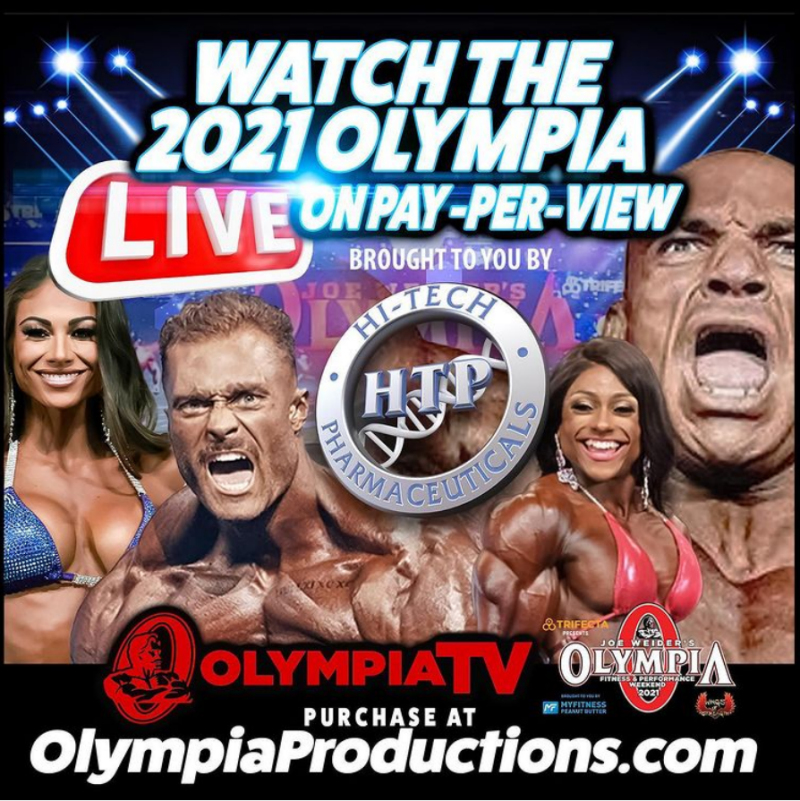 Olympia Pay-Per-View Announced!