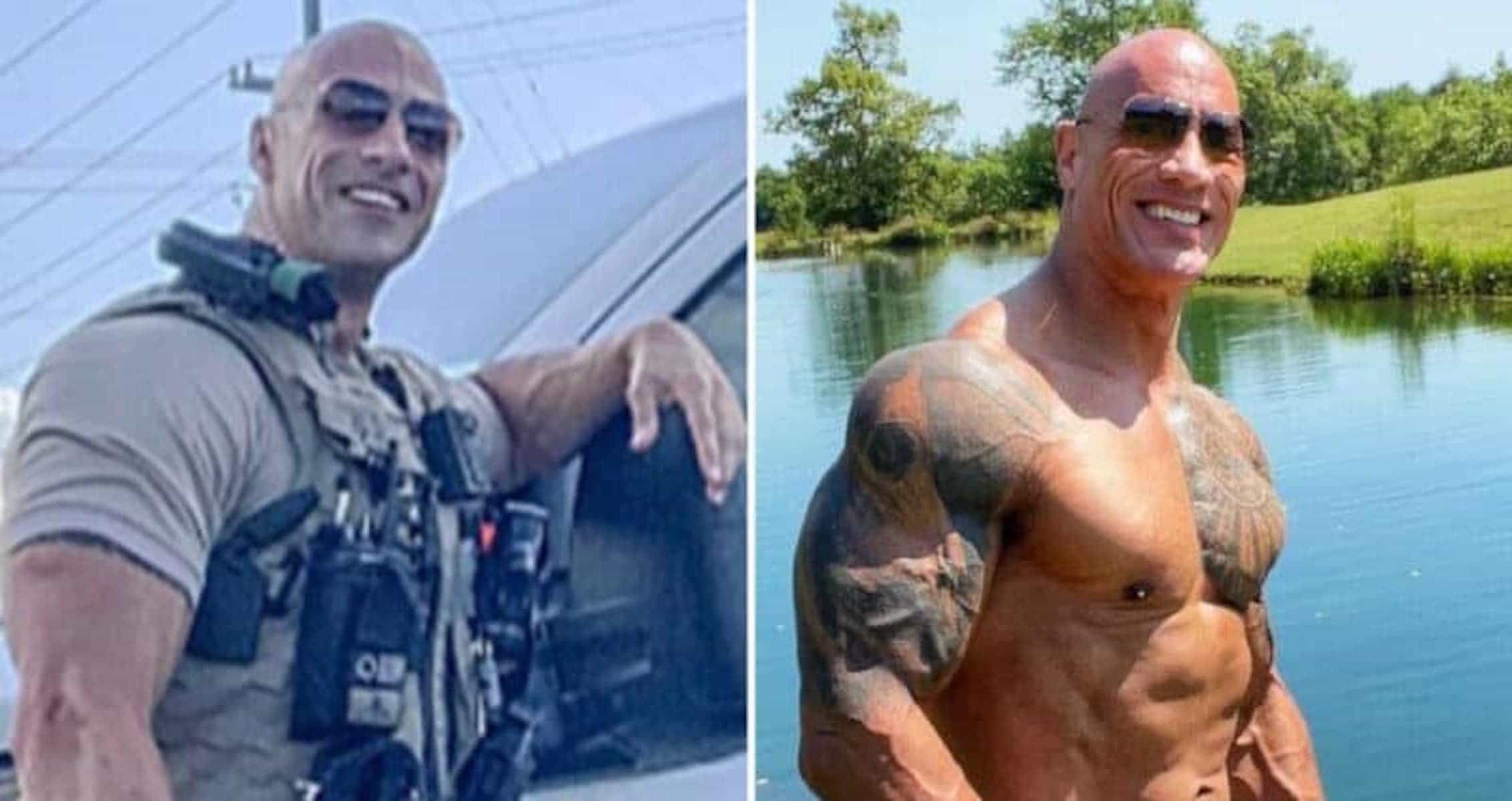 The Rock Responds To A Viral Picture Of His Doppelgänger