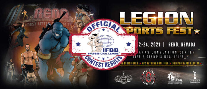 2021 Legion Sports Fest Pro Scorecards