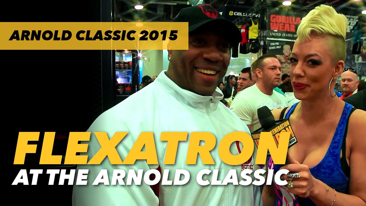 WATCH FLEXATRON AT THE ARNOLD CLASSIC 2015