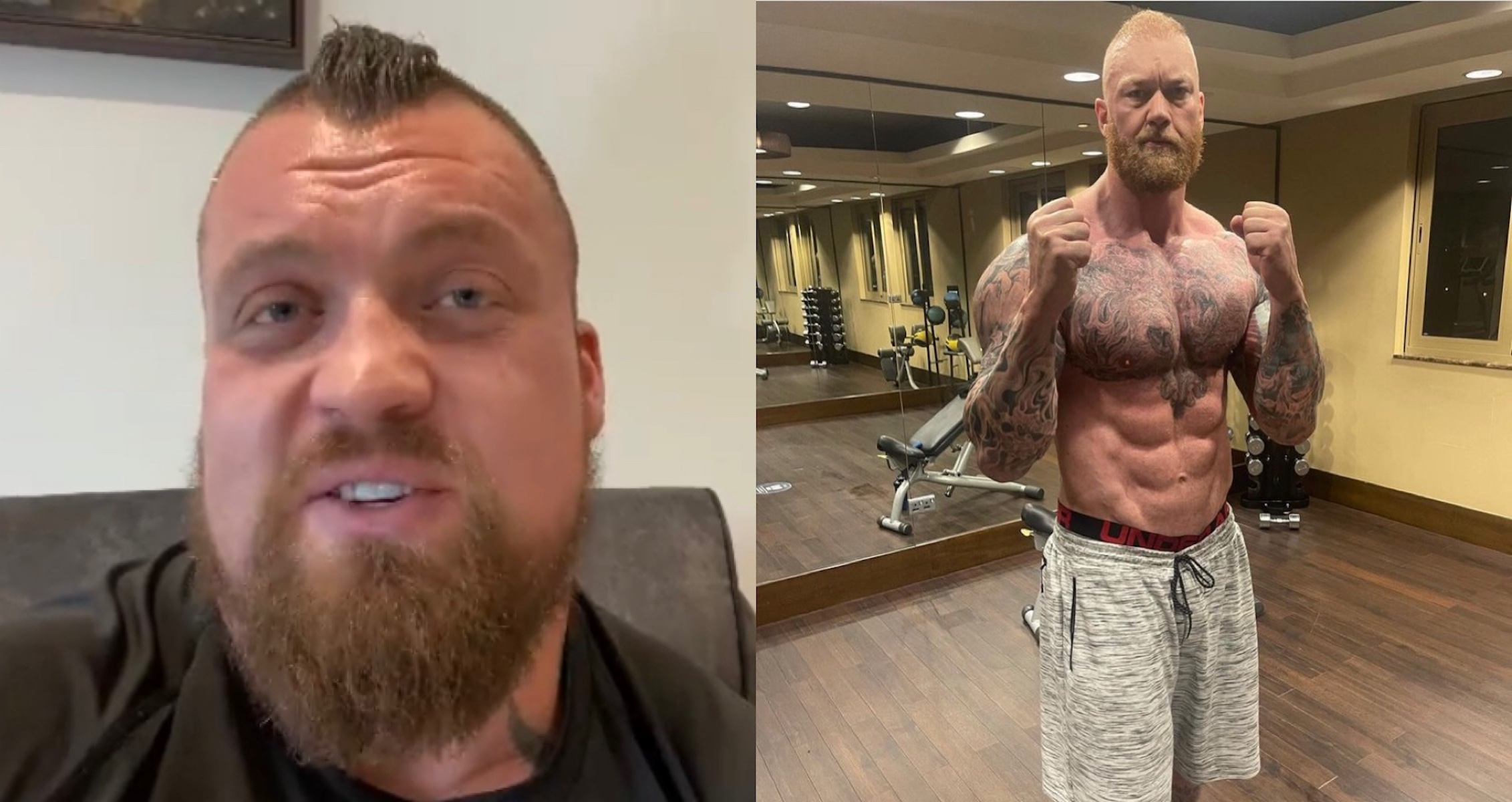 Eddie Hall Raises Charity Wager To Hafthor Bjornsson to $200,000