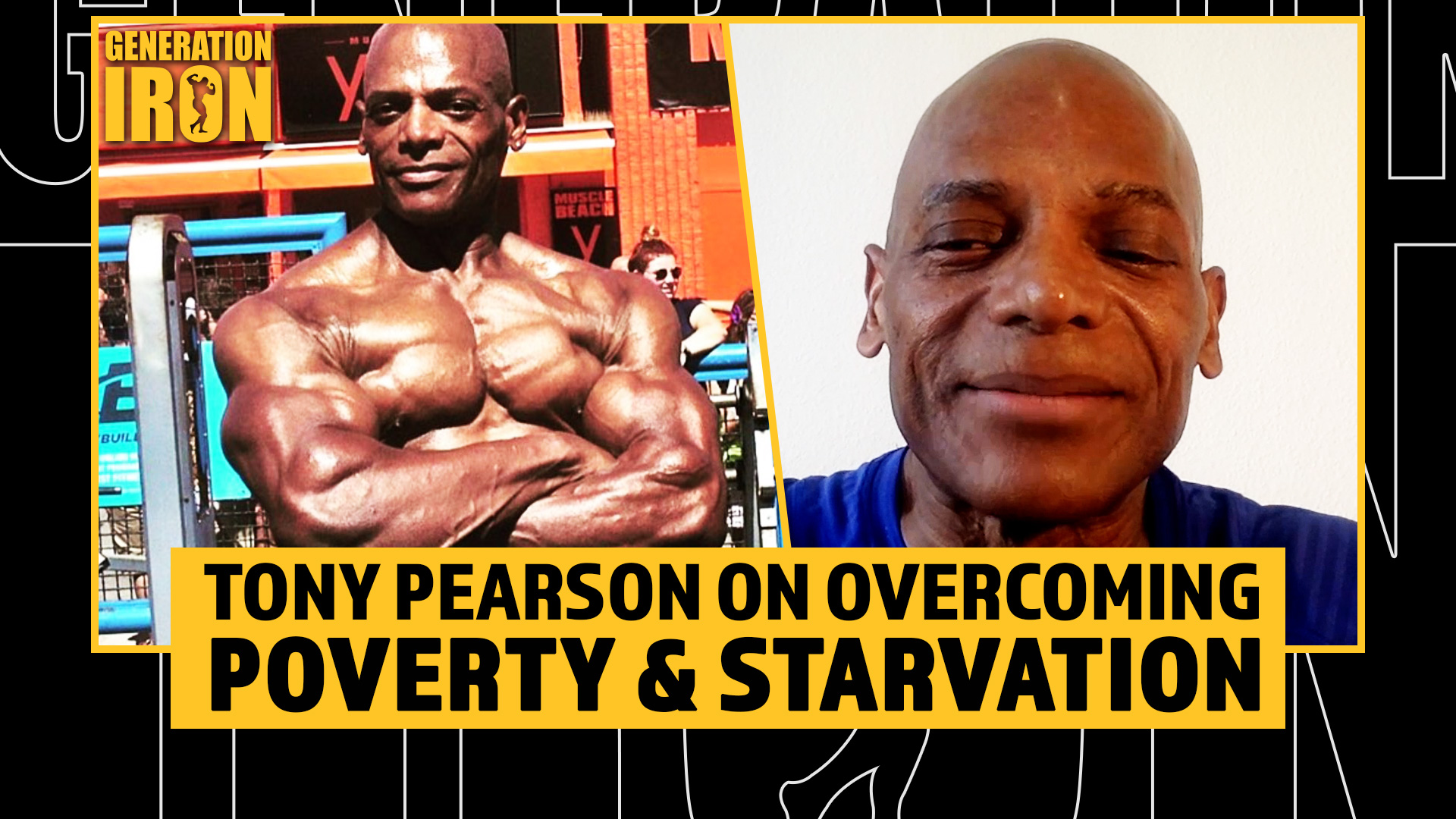 Tony Pearson Talks Growing Up Through Poverty & Starvation Before Bodybuilding