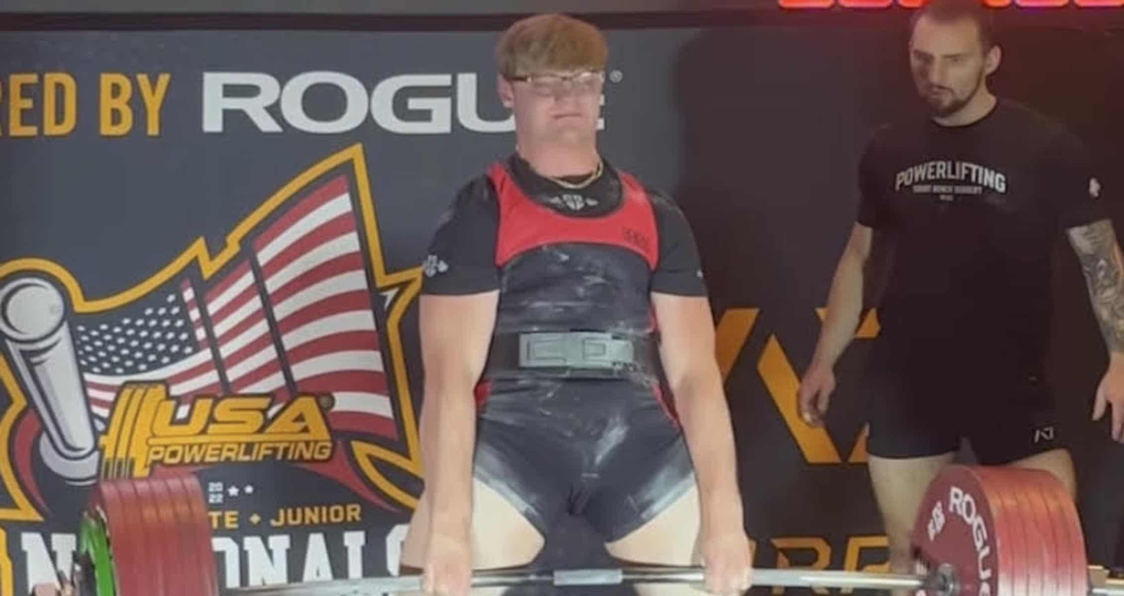 19-Year-Old Liam Newell Sets New American Record With 777-Pound Deadlift