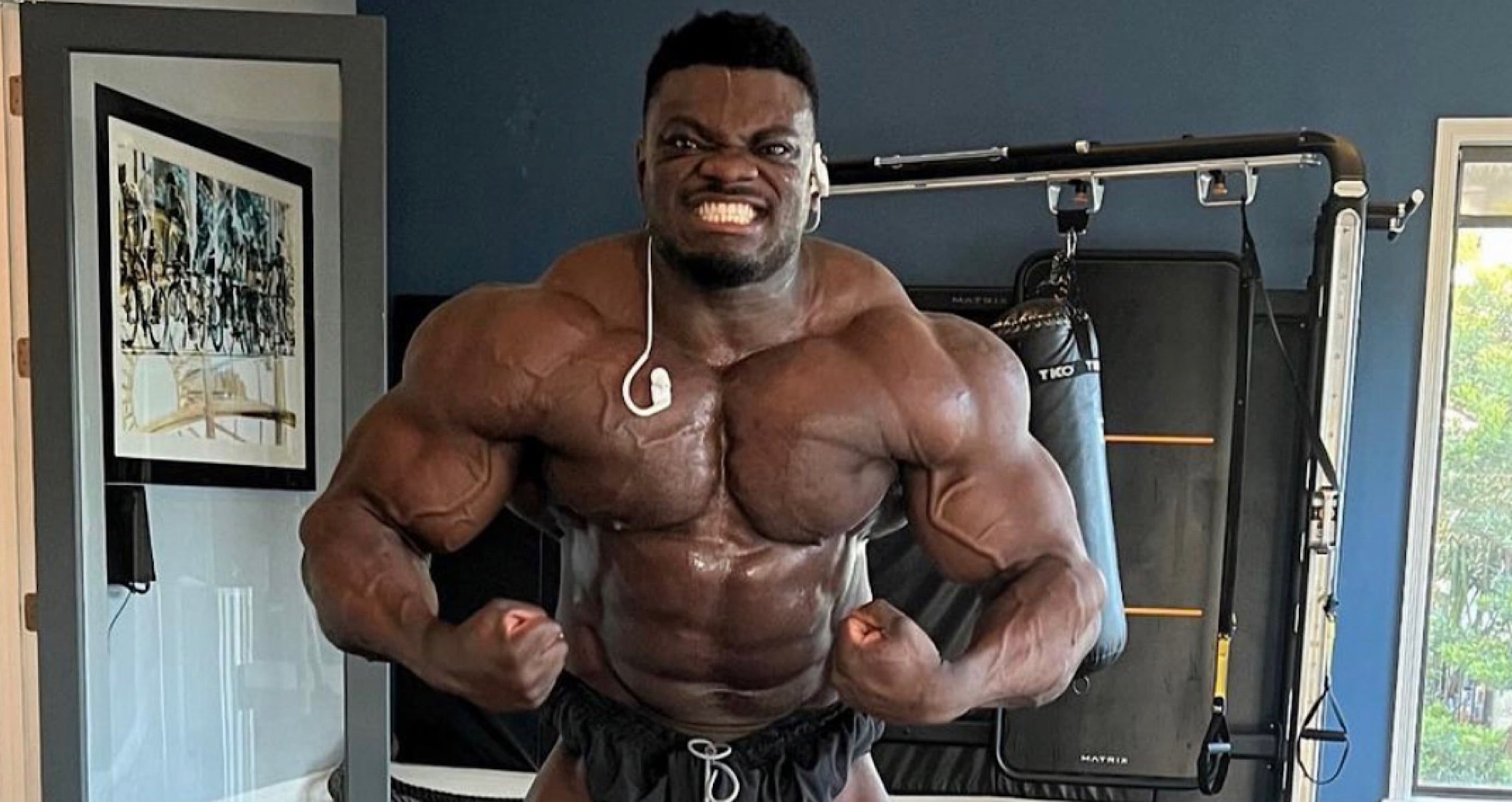 Blessing Awodibu Looks Incredible 5 Weeks Out, Gives Secret to His Success