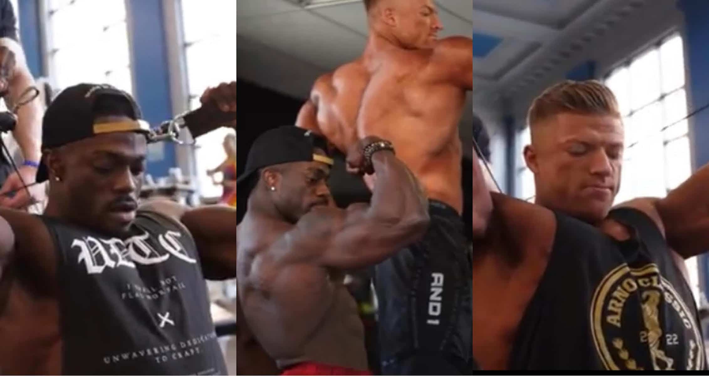 Terrence Ruffin And Urs Kalecinski Get Together For Massive Arm Workout