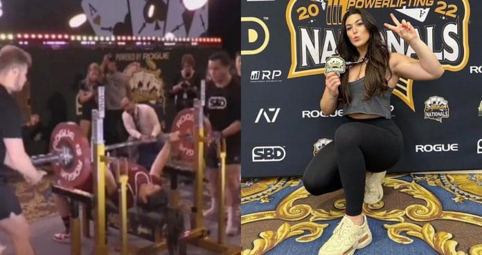 Daniella Melo Breaks American Bench Press Record In Raw-90kg Division With 304.2-Pound Lift