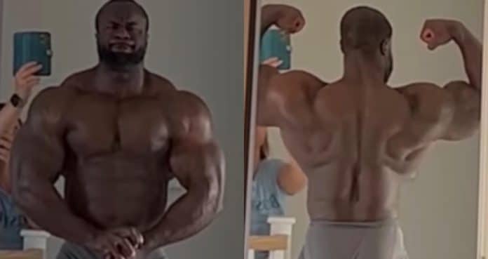 Samson Dauda Shares Current Weight Of 320 Pounds Ahead Of 2022 Olympia