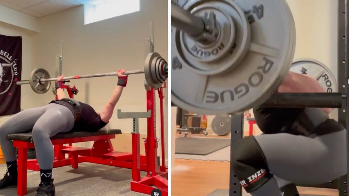 72-YO Powerlifter Shelly Stettner Scores New Raw 265-lb Squat & 155-lb Bench Press All-Time PRs