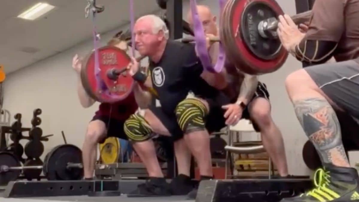 74-YO Rudy Kadlub Makes Easy Work Of a 441-lb Squat Three-Rep PR