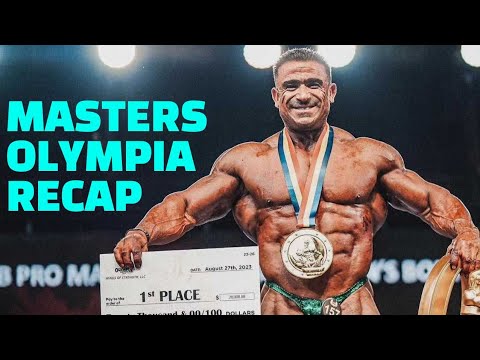 KAMAL WINS MASTERS OLYMPIA! 2023 Masters Olympia Results & Recap