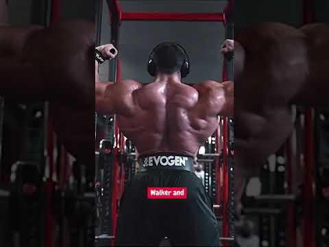 This guy has the BEST Back on the Olympia Stage