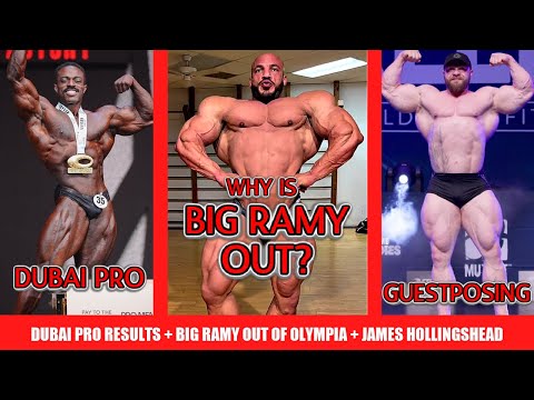 Ruff Diesel Wins Dubai Pro + WHY is Big Ramy OUT of Olympia + James Hollingshead Guest Posing