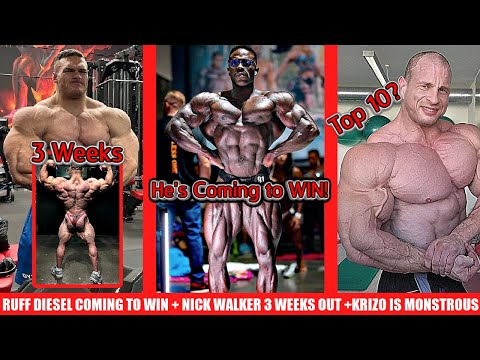 Ruff Diesel is Coming to WIN + Nick Walker Back in Top 3? + Krizo Will Crack the Top 10 2023 Olympia