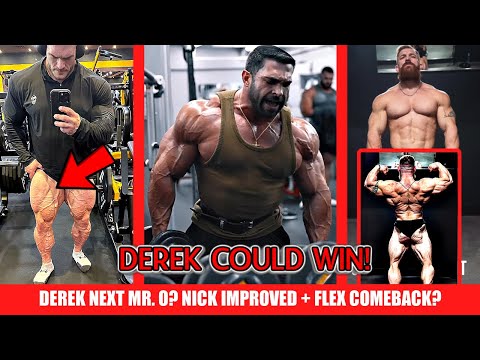 Derek Lunsford Could REALLY Win This Olympia + Nick Walker Improved + Flex Lewis Physique Update