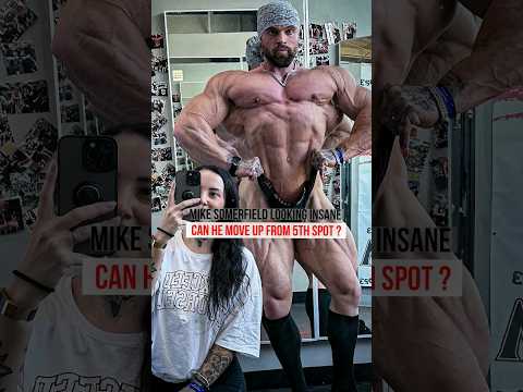 Mike Somerfield looking insane 2 weeks out of mr olympia 2023 #bodybuilding #fitness #gym