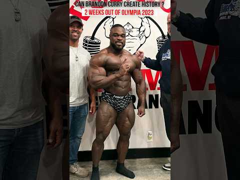 Can Brandon Curry win the Olympia back in 2023 ? 2 weeks out of the show #bodybuilding #mrolympia