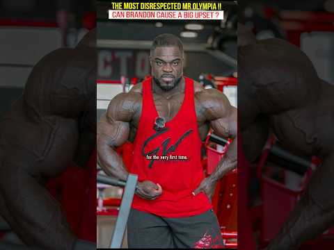 The most disrespected Mr olympia in bodybuilding,  Brandon Curry 10 days out #bodybuilding #fitness