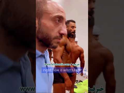 Bodybuilder Collapses Backstage