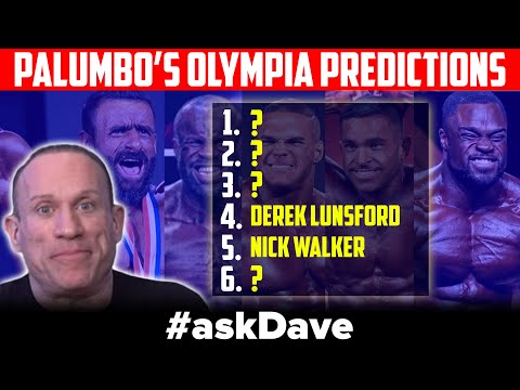 ?SHOCKING OLYMPIA UPSET? Palumbo’s Olympia Top-6 Predictions #askDave