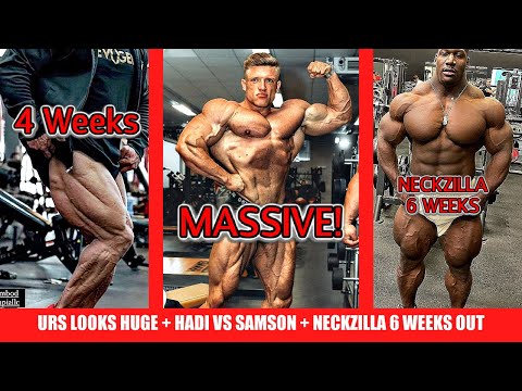 Urs Kalecinski Looks HUGE + Hadi Choopan 4 Weeks Out + NeckZilla 6 Weeks Out From Switch to NPC