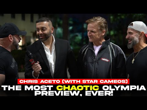 Chris Aceto (w/Branch Warren & Guy Cisternino Cameos) Olympia Preview!