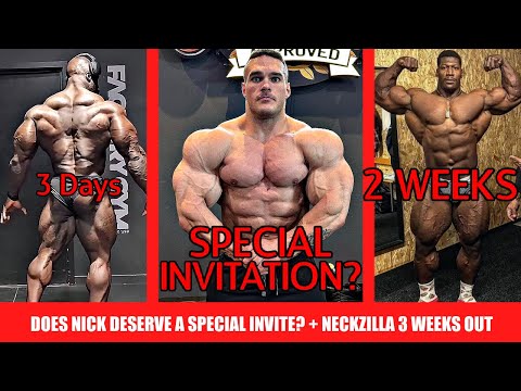 Does Nick Walker Deserve a Special Invite? + Samson 3 Days Out + NeckZilla 2 Weeks Out