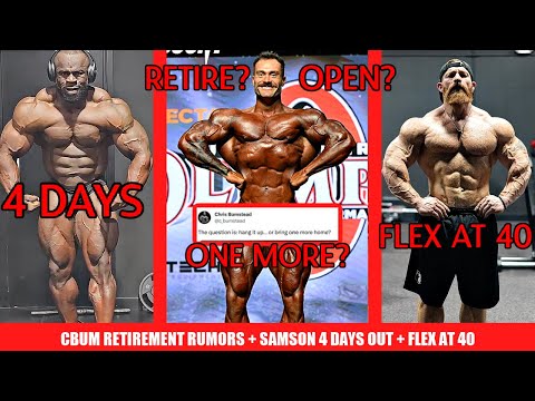 Chris Bumstead Retirement Rumors, Going to Open? + Samson 4 Days Out + Flex Lewis Comeback Imminent?