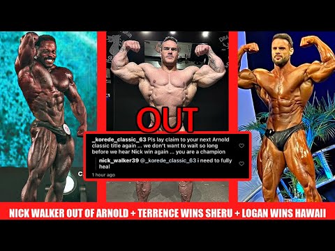 Nick Walker NOT Doing Arnold + Ruff Diesel Wins Sheru Classic + Logan Franklin Wins Hawaii