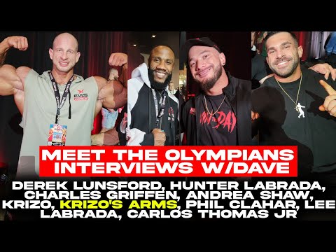 DAVE GETS CALLED OUT OVER PREDICTION! | Meet The Olympians Interviews