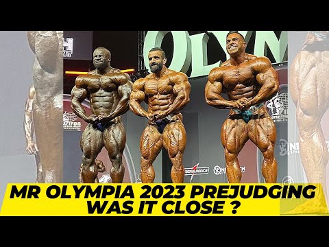 2023 Mr Olympia open bodybuilding prejudging + Can Samson or Derek stop Hadi Choopan ?