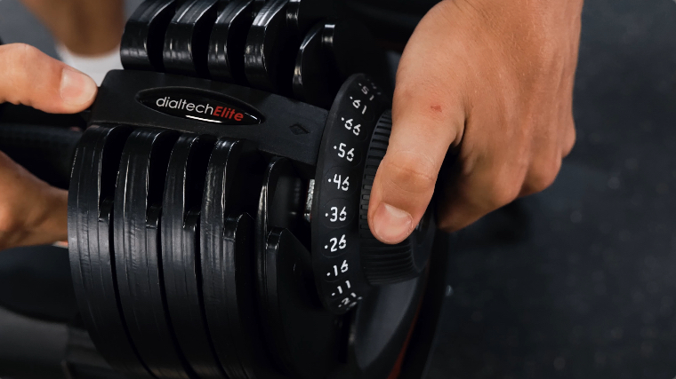 Adjusting the Ativafit Adjustable Dumbbells