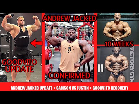 Andrew Jacked Update + GoodVito Hernia Update + Justin Vs Samson 10 Weeks Out Updates + MORE