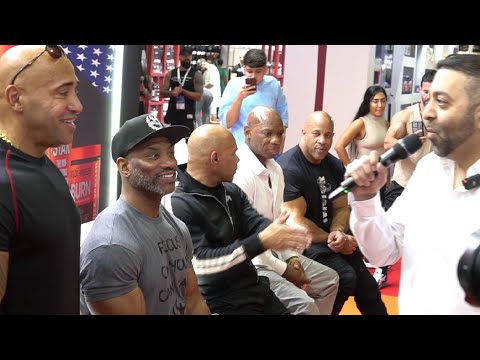 THE LEGENDS SPEAK! Kevin Levrone, Dexter Jackson, Flex Wheeler, Victor Martinez, Dennis James