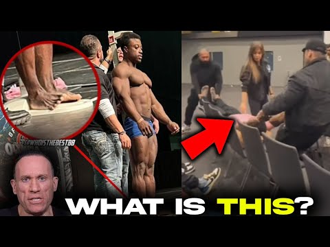 CHAOS AT CLASSIC PHYSIQUE WEIGH-IN! Palumbo REACTS!