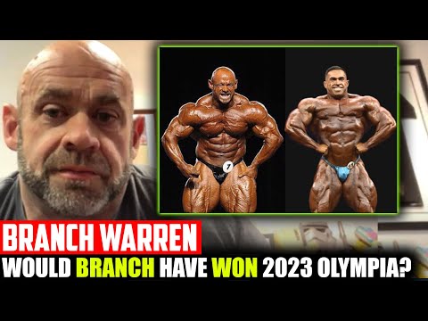 BRANCH WARREN on ’09 Olympia (Jay Cutler), Comeback, Bodybuilding Today, Building Business Empire