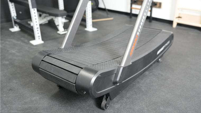 Close up view of the belt deck on the AssaultRunner Elite treadmill.