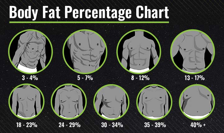 Body Fat Percentage Chart