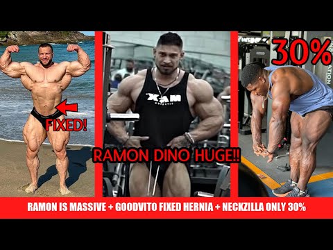 Ramon Dino Looks Huge at 6 Weeks Out + GoodVito Completely Fixed His Hernia + Neckzilla Still IN?