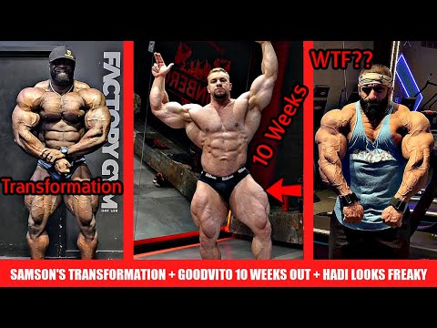 GoodVito is one of Bodybuilding’s Biggest Freaks + Samson’s Crazy Transformation + Hadi’s Next Level