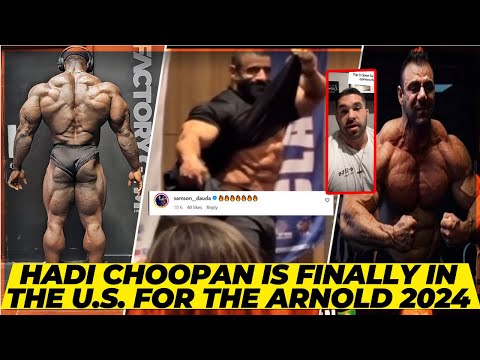 Hadi Choopan finally gets to the U.S. for the Arnold 2024 + Samson’s details + Derek’s predictions