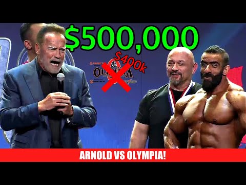 Did Arnold Schwarzenegger Just Declare War on the Mr. Olympia?