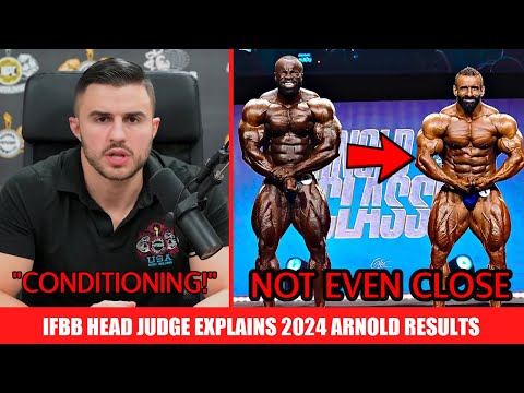 IFBB Head Judge Explains Why Hadi Won and Samson Lost the 2024 Arnold Classic