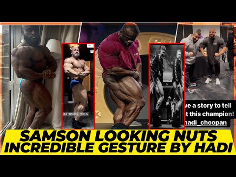 Incredible gesture by Hadi Choopan + Samson Dauda looks amazing + Arnold Classic UK 2024 updates