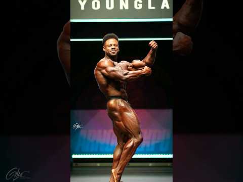 Breon Ansley HD Posing Arnold Classic UK 2024.  At the age of 44