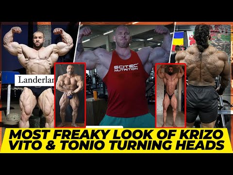 Michal Krizo’s most freaky look ever + Goodvito & Tonio Burton turning heads ahead of Arnold Brazil